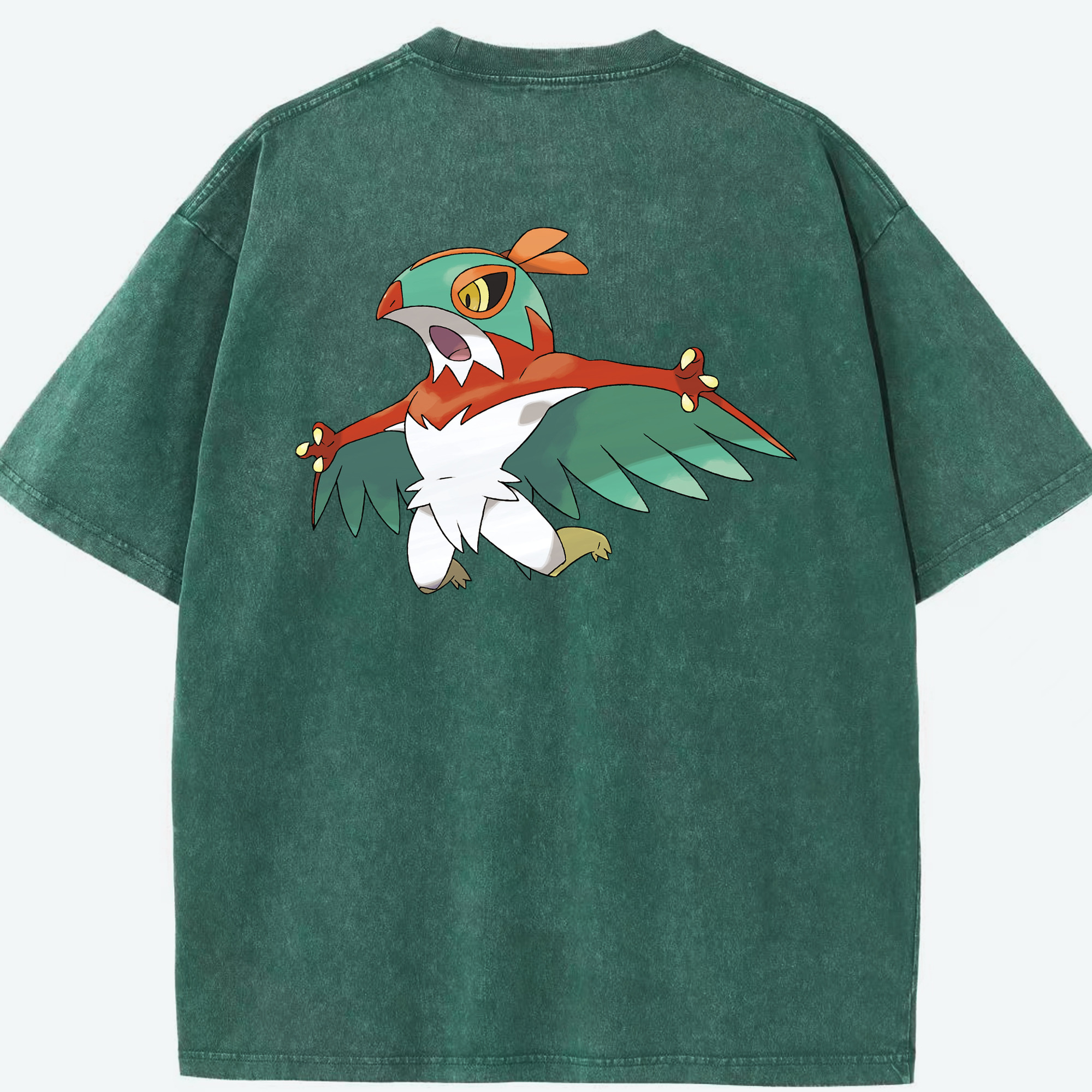 （画像用） ポケットモンスター Pokémon 綿100% ヴィンテージ風 半袖Tシャツ（背面プリント）